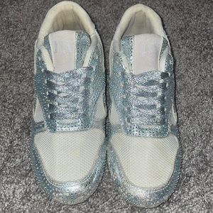 Super Cute and Fun Bedazzled Sneakers